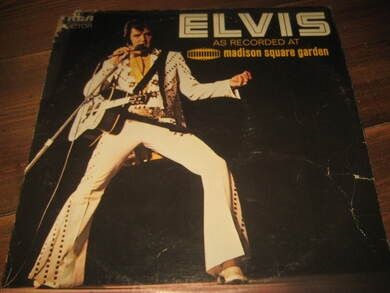 ELVIS AS RECORDED AT madison square garden. LPS 4776. 1972