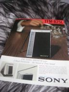 Salsbrosjyre fra 60 tallet, SONY 825L.