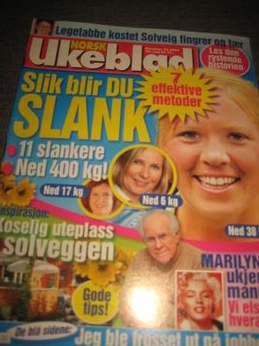 2004,nr 022, NORSK UKEBLAD. MARLYN MONROE.