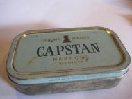 Blikkeske CAPSTAN NAVY CUT, 40-50 tallet