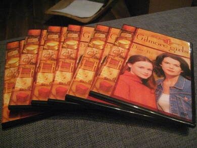 Gilmore Girls, disk 1-6.