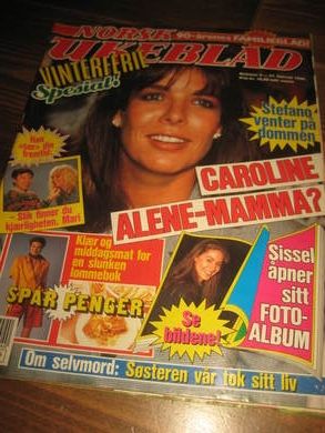 1990,nr 0, NORSK UKEBLAD. CAROLINE