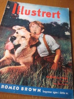 1958,nr 041, ILLUSTRERT. ROMEO BROWN starter i dette nummer. Juliette Greco