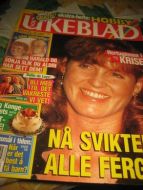 1993,nr 034, NORSK UKEBLAD. FERGIE, HARALD OG SONJA