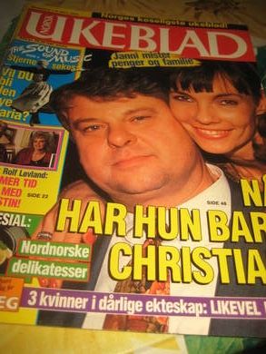 1993,nr 009, NORSK UKEBLAD. Janni Spies. Diana.