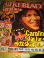 1993,nr 010, NORSK UKEBLAD. CAROLINE.