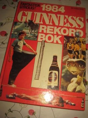 1984, GUINNES REKORDBOK.