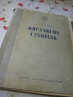 HAARBERG, GUNNAR: GRUNNKURS I ENGELSK. 1952.