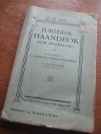 1910,nr 10-11, JURIDISK HAANDBOK FOR HVERMAND