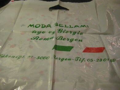 MODA BELLAMI, BERGEN,  80 tallet