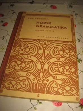 HEGGSTAD: Norsk grammatikk. Mindre utgåve, 1946