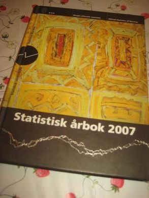 Statistisk årbok, 2007.