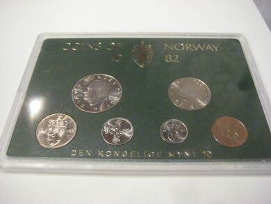 1982, COINS OF NORWAY.