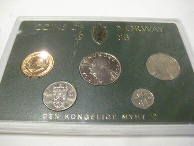 1988, COINS OF NORWAY.