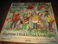 Klatremus og de andre dyrene i Hakkebakkeskogen. MUS LP 204 S, 1966.