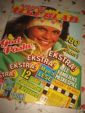 1990,nr 015, PÅSKE, , NORSK UKEBLAD.