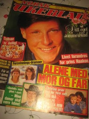 1990,nr 032, NORSK UKEBLAD. HAAKON