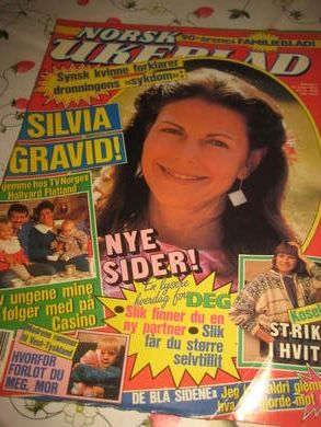 1990,nr 004, NORSK UKEBLAD. SILVIA