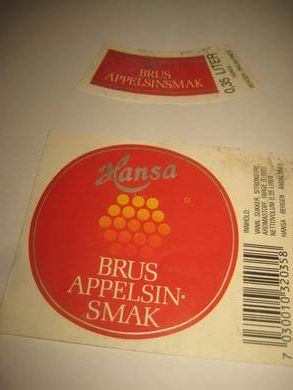 HANSA BRUS MED APELSINSMAK