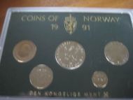 1991, COINS OF NORWAY.