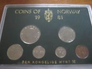 1981, COINS OF NORWAY.