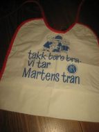 Smikke for barn, reklame fra Martens tran, 80 tallet