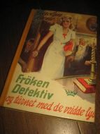 Keene: Frøken Detektiv og tårnet med de vridde lys. Bok nr 8, 1955.