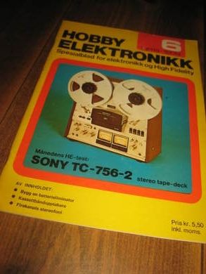 1974,nr 006, HOBBY ELEKTRONIKK