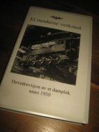 Et moderne verksted. Hoved revisjonen av et damplok anno 1950