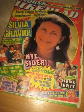 1990,nr 004, NORSK UKEBLAD. SILVIA