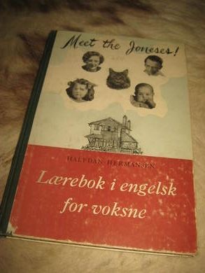 HERMANSEN: Lærebok i engelsk for voksne. 1962.