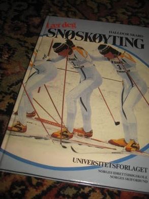 SKARD, HALDOR: LÆR DEG  SNØSKÆØYTING. 1986.