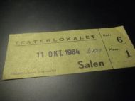 TEATERLOKALET, 1964