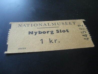 NASJONALMUSEET, NYBORG SLOT, 44582, 60 tallet.