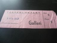 TEATERLOKALET GALLERI, 1967.