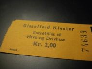 GISSELFELD KLOSTER, 74639, 60 tallet.