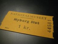 NATIONALMUSEET, NYBORG SLOT, 44581, 60 tallet.