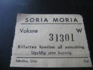 SORIA MORIA, 31301, 60 tallet.