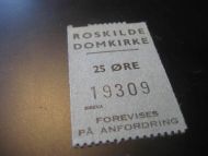 ROSKILDE DOMKIRKE, 4819309, 60 tallet.