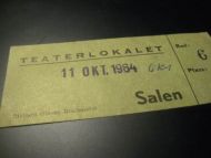 TEATERLOKALET, 1964