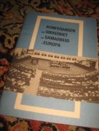 KONFERANSEN OM SIKKERHET OG SAMARBEID I EUROPA. 1976