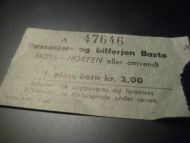 PASSASJER- OG BILFERGEN BASTØ, 47646, 60 tallet.