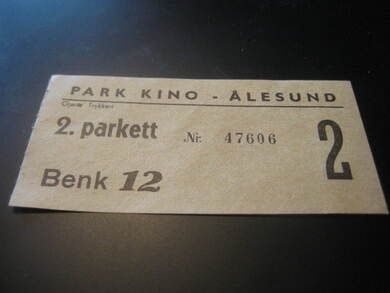 PARK KINO, ÅLESUND, 47606, 60 tallet.