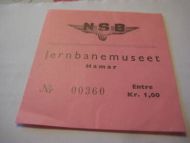 NSB JERNBANEMUSEET, 360, 60 tallet.