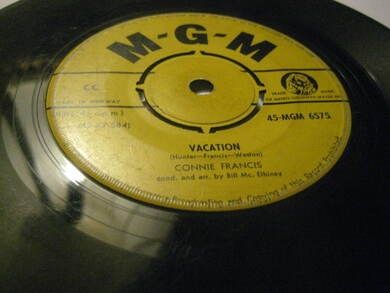 CONNIE FRANCIS: VACATION.