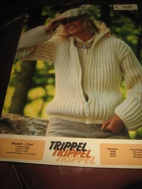 TRIPPEL. K 7520, størrelse  34-36, 38-40,42-44