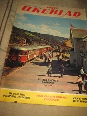 1967,nr 036,NORSK UKEBLAD. CHAPLIN. FAGERNES