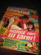 2001,nr 036, NORSK UKEBLAD. BILDEKAVALKADE FRA BRYLLUP HAAKON OG METTE MARIT