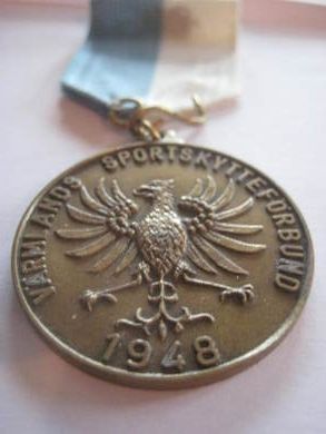 SKYTTERMEDALJE FRA 1948.