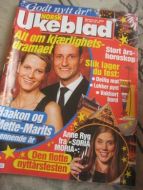 2000,nr 052, NORSK UKEBLAD. HAAKON OG METTE MARIT.